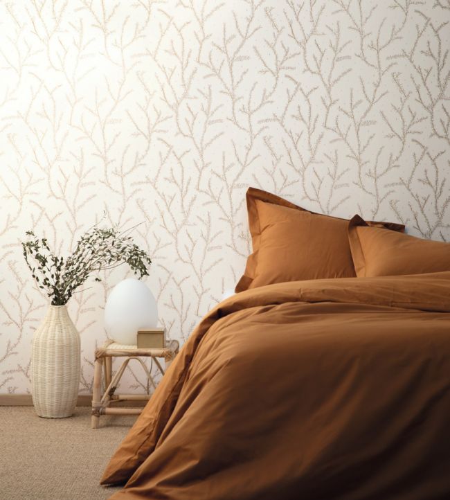 Little Woods Room Wallpaper - Cream