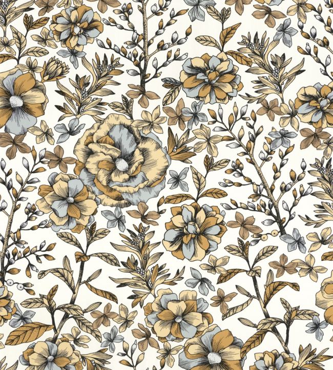 Jardin De Beauregard Wallpaper - Yellow