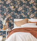 Jardin De Beauregard Room Wallpaper - Blue