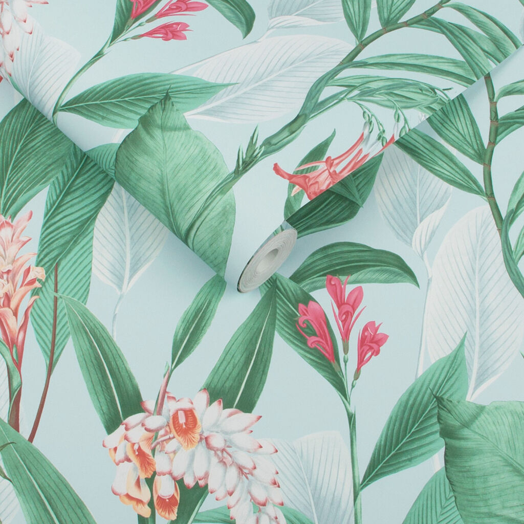Botanical Wallpaper - Green