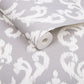 Indian Ink Damask Room Wallpaper - Gray