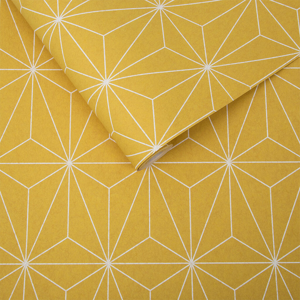 Prism Wallpaper - Yellow