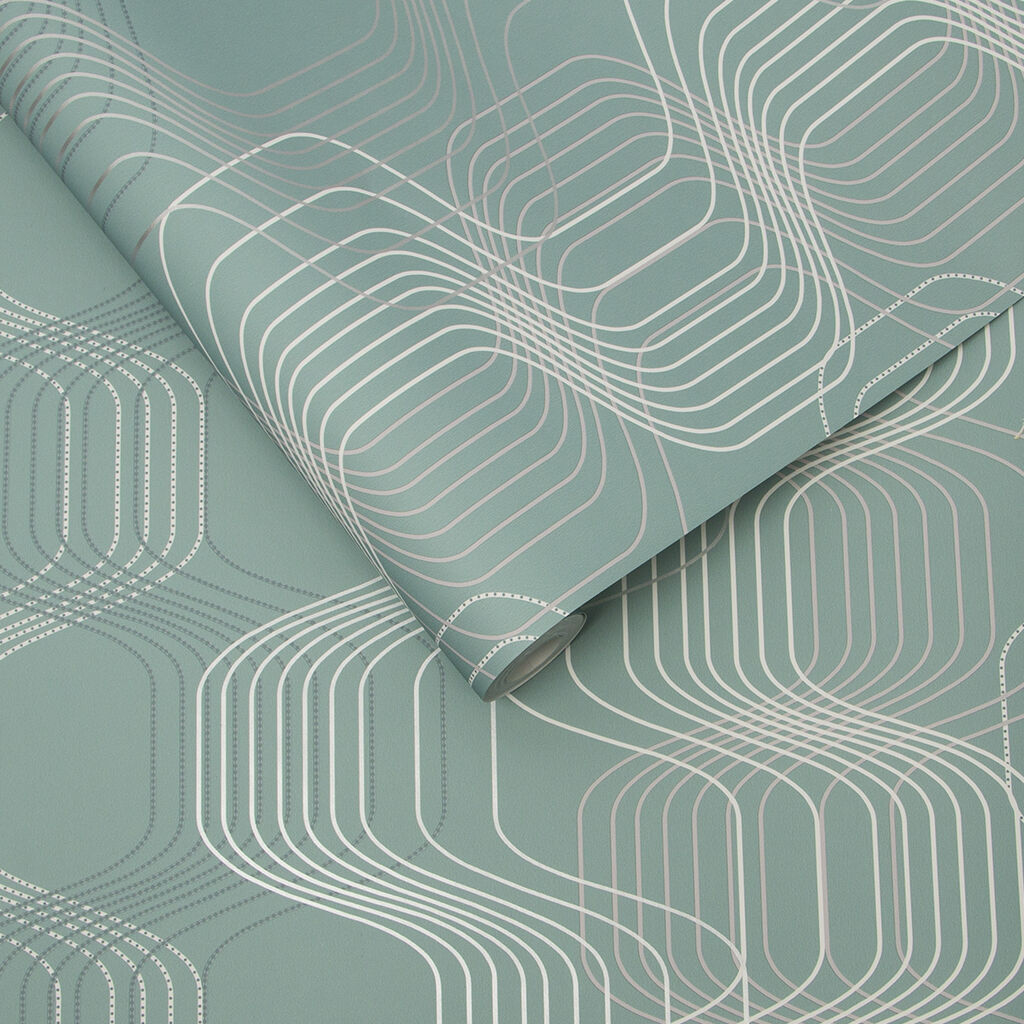 Revival Room Wallpaper - Teal