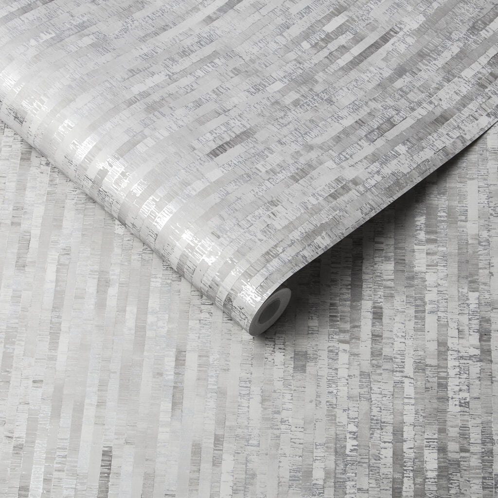 Betula Wallpaper - Gray