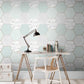 Earthen Room Wallpaper - Teal