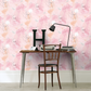 Tinkerbell Watercolour Nursey Room Wallpaper 8 - Pink