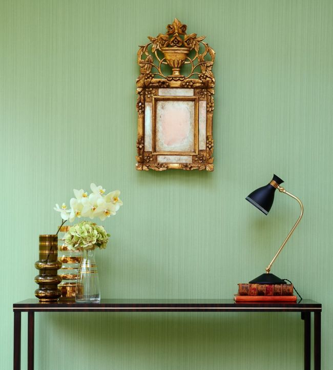 Jaspe Wallpaper - Green - Cole & Son