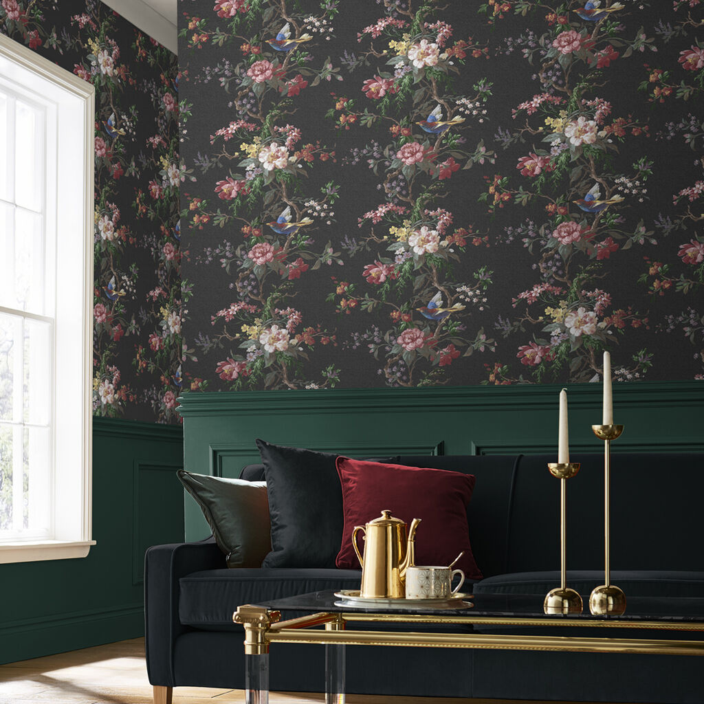 Venetian Room Wallpaper 2 - Black