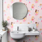 Pastel Princess Nursey Room Wallpaper 6 - Pink