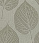 Leaf Wallpaper - Gray