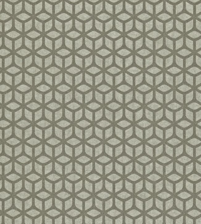 Trellis Wallpaper - Gray 