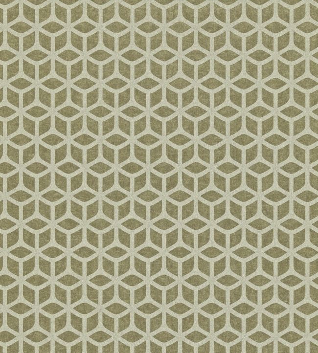 Trellis Wallpaper - Green