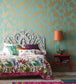 Nalina Room Wallpaper - Teal