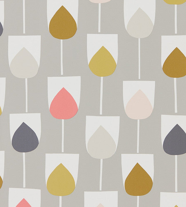 Sula Wallpaper - Gray 