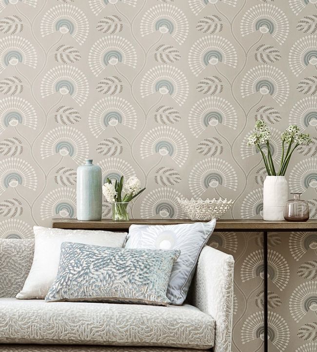 Louella Room Wallpaper - Gray