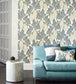 Foxley Room Wallpaper - Gray