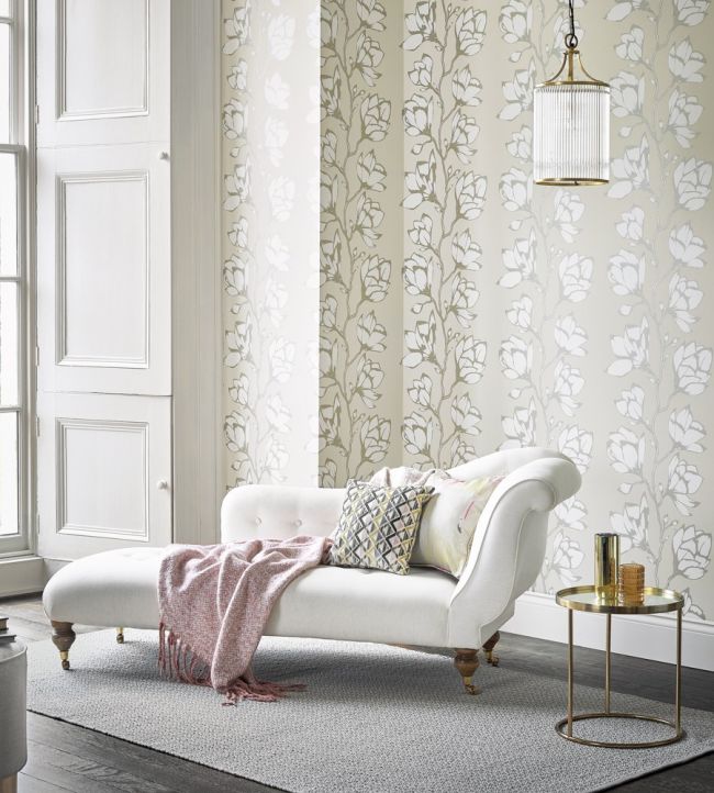 Lustica Room Wallpaper - Gray