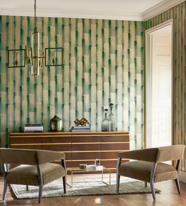 Suzuri Room Wallpaper - Green