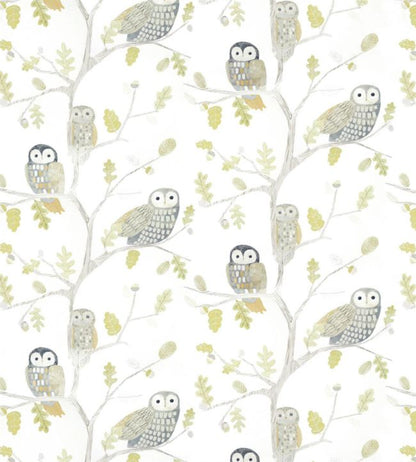 Little Owls Wallpaper - Gray