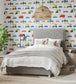 Just Keep Trucking Nursey Room Wallpaper - Multicolor