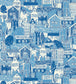 Stockholm Wallpaper - Blue 