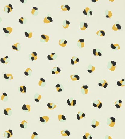 Leopard Dots Wallpaper - Gray