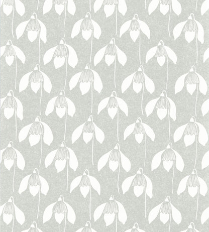 Snowdrop Wallpaper - Green