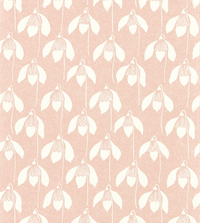 Snowdrop Wallpaper - Pink 