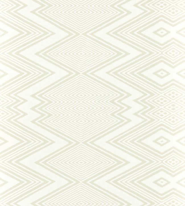 Ankara Wallpaper - White