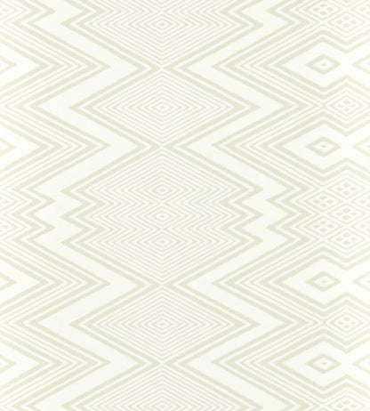 Ankara Wallpaper - White