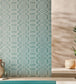 Ankara Room Wallpaper - Teal