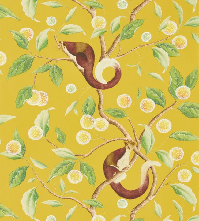 Nellie Wallpaper - Yellow 