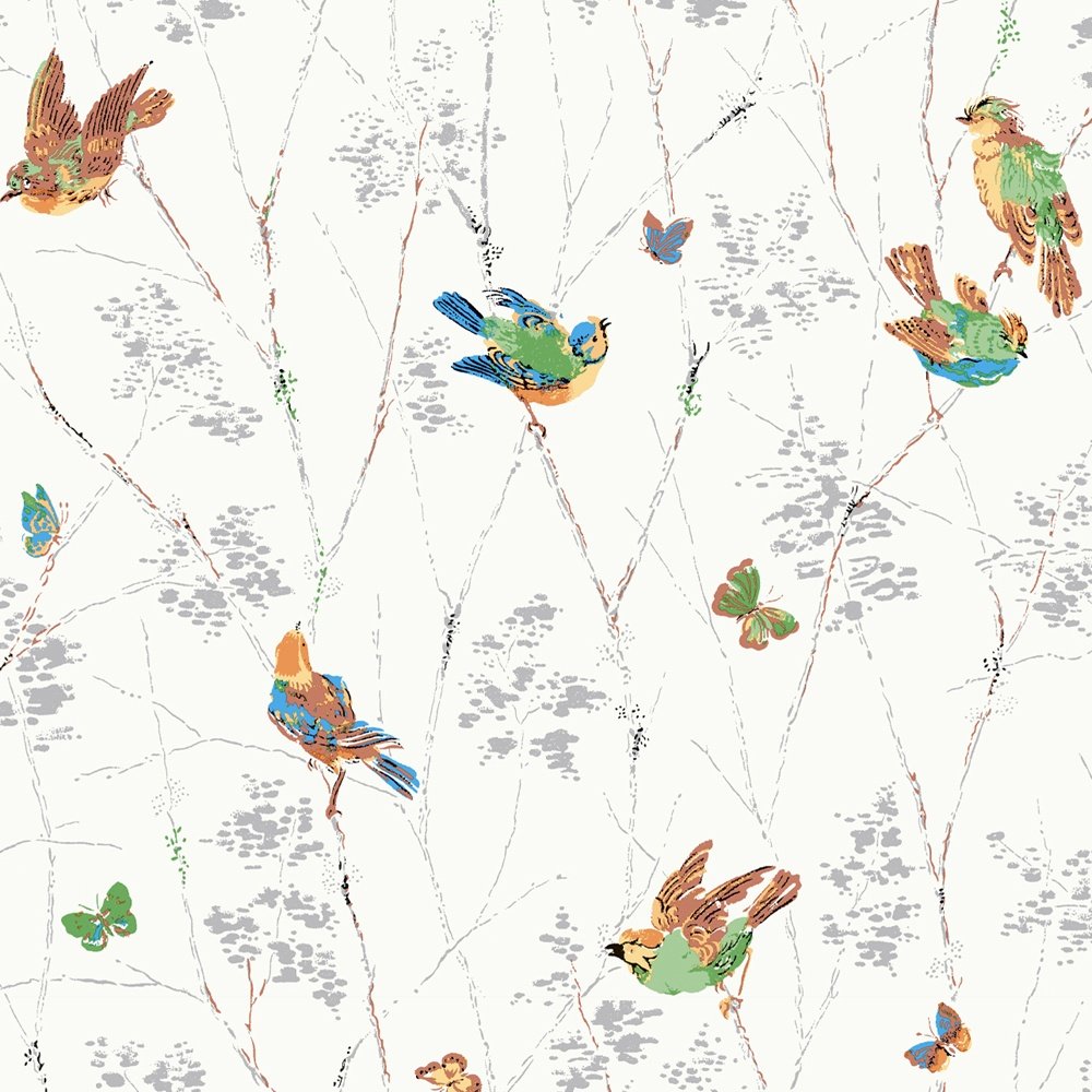 RIFLE PAPER CO. 45 sq. ft. Aviary Peel and Stick Wallpaper PSW1311RL - The  Home Depot