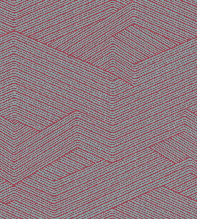 Cord Wallpaper - Red 