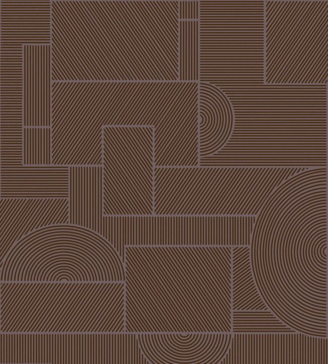 Swerve Wallpaper - Brown 