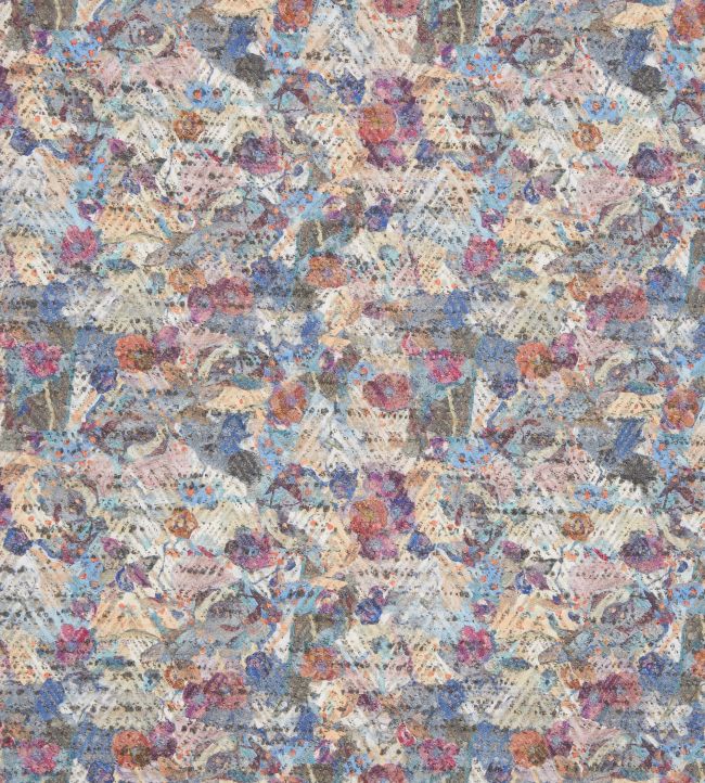 Bougainville Fabric - Blue