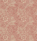 Marigold Wallpaper - Red 
