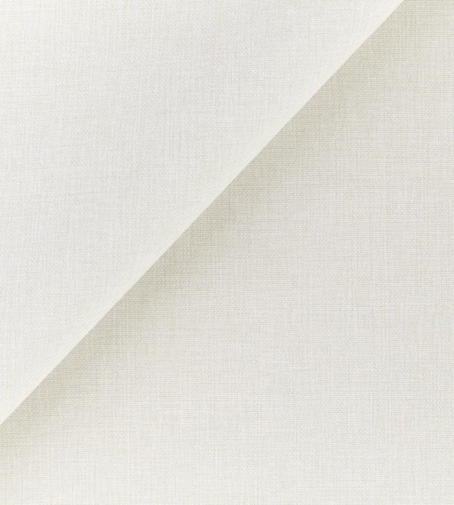 Palm Plain Fabric - White 