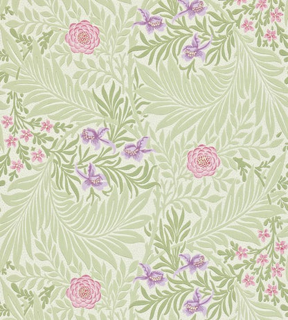 Larkspur Wallpaper - Green