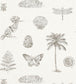 Cocos Nursey Wallpaper - Gray 