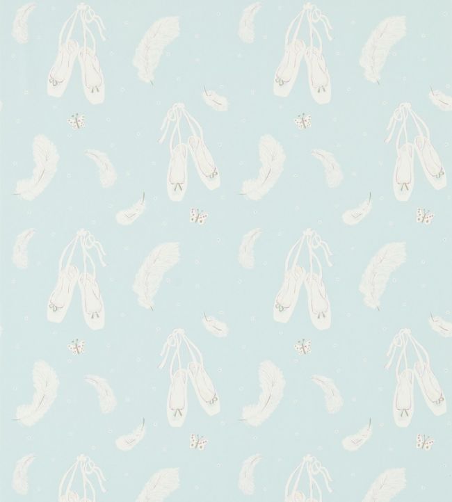 Ballet Shoes Wallpaper - Blue