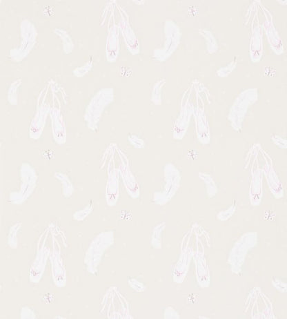 Ballet Shoes Wallpaper - Cream