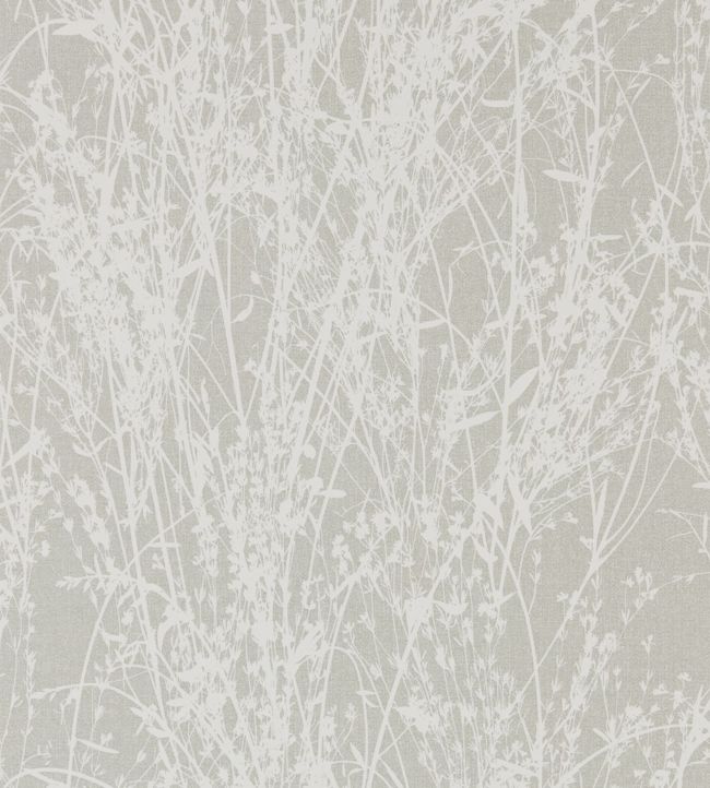 Meadow Canvas Wallpaper - Gray 