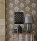 Oak Filigree Room Wallpaper - Sand