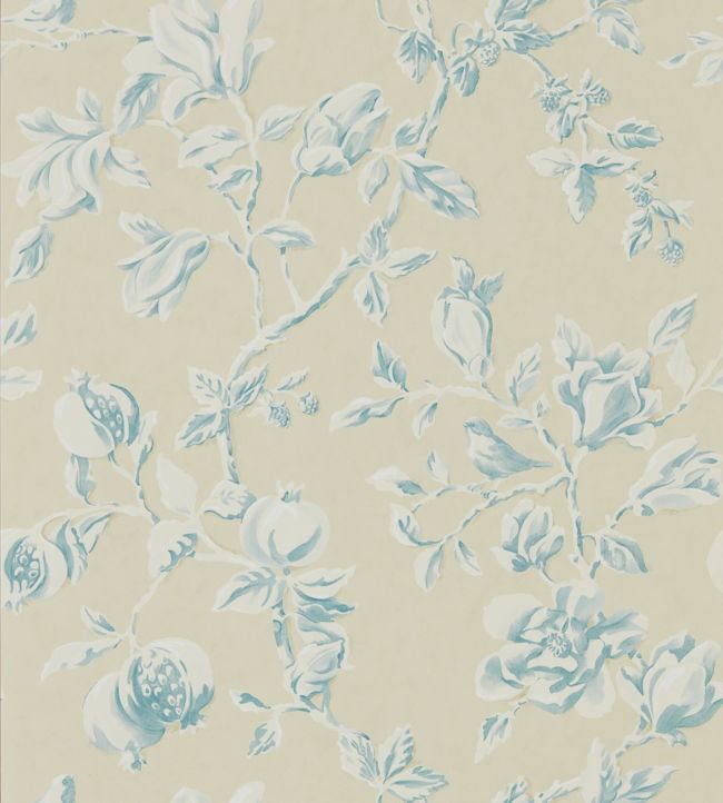 Magnolia & Pomegranate Wallpaper - Sand