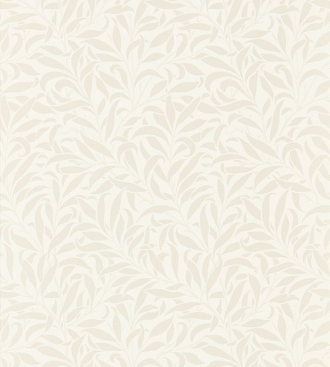 Pure Willow Bough Wallpaper - White