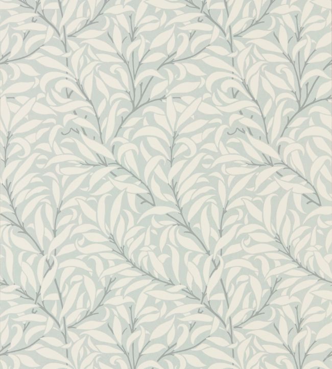 Pure Willow Bough Wallpaper - Silver 