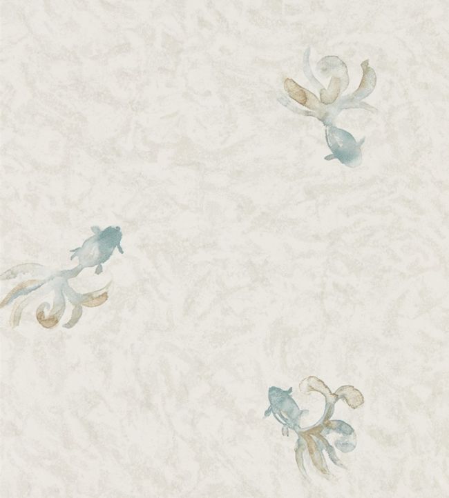 Fantail Wallpaper - White