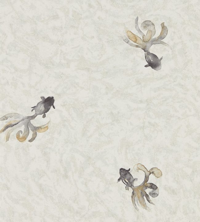 Fantail Wallpaper - Gray