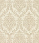 Riverside Damask Wallpaper - Sand